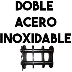 Doble Acero Inoxidable