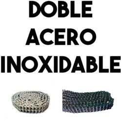 Doble Acero Inoxidable