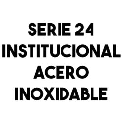 Rodaja Institucional Acero Inoxidable (Serie 24): 136 Kgs.