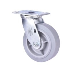 RODAJA IND 4X2" PLACA GIRATORIA HULE TERMOPLASTICO CARGA: 180KG.