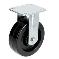 RODAJA IND 8X2" PLACA FIJA FENOLICA CARGA: 400KG.