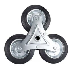 RUEDA DE TREBOL 6" (TRIPLE) CARGA: 120KG.